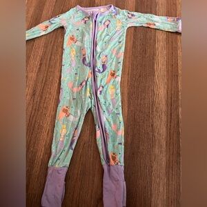 Little Sleepies mermaid zippy 6-12